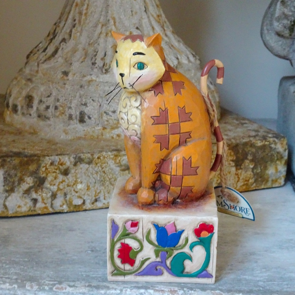 Jim Shore Heartwood Creek Jasper Cat Figurine Decor - Retired, Collectible! - Picture 8 of 10